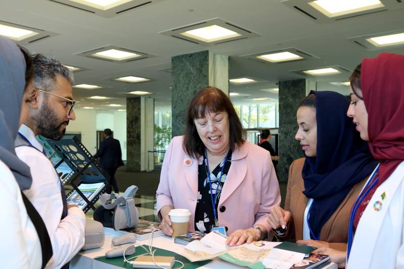 Saudi Women Highlight the Kingdom’s Development Efforts for a Global Audience